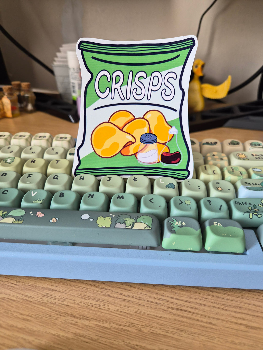 Salt 'n' Vinegar crisps - Yummy Snack Stickers