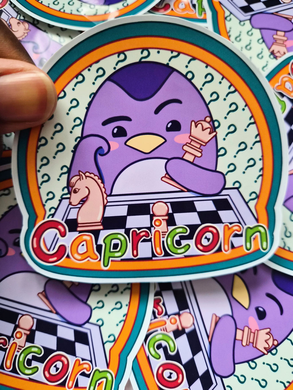 Capricorn vinyl die-cut sticker - Fun astrology sticker