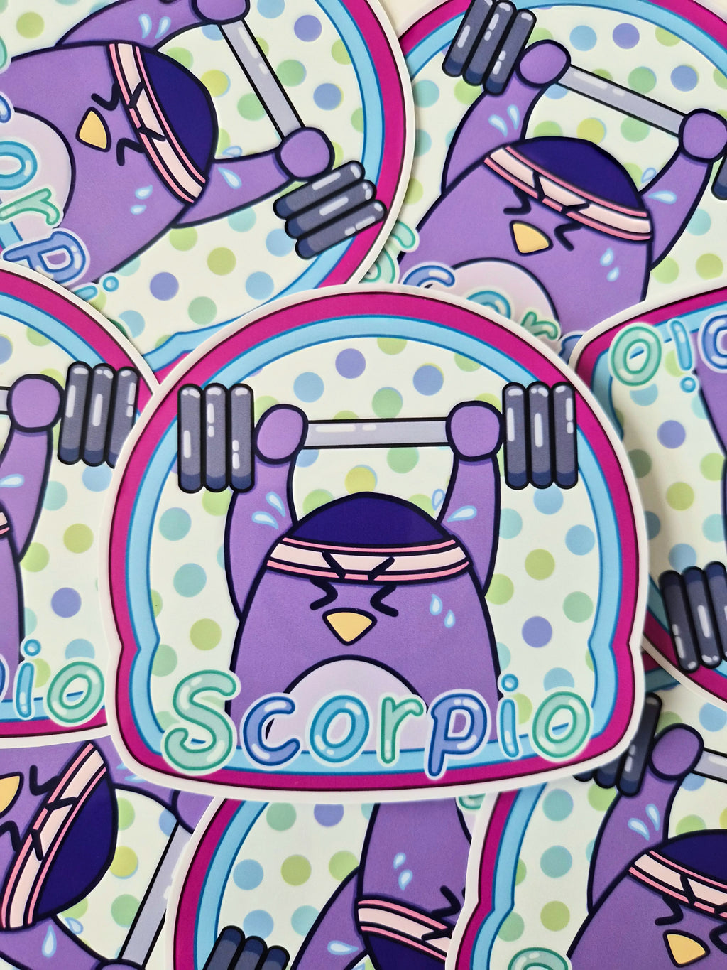 Scorpio vinyl die-cut sticker - Fun astrology sticker