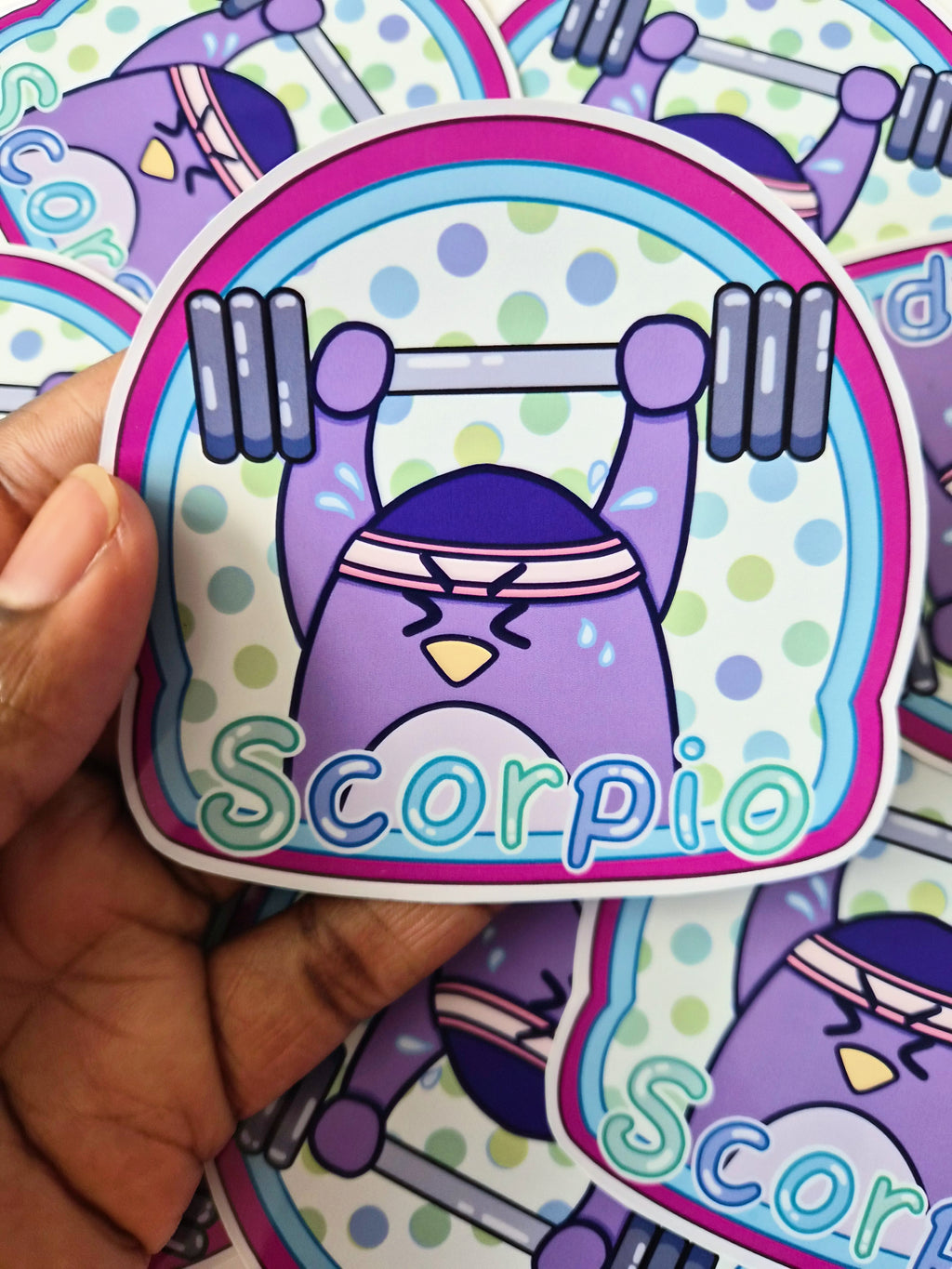 Scorpio vinyl die-cut sticker - Fun astrology sticker