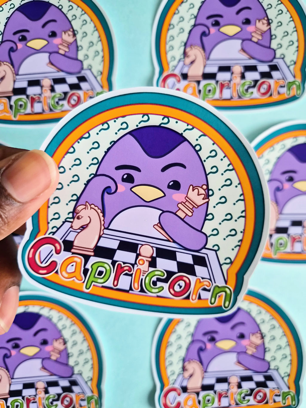 Capricorn vinyl die-cut sticker - Fun astrology sticker